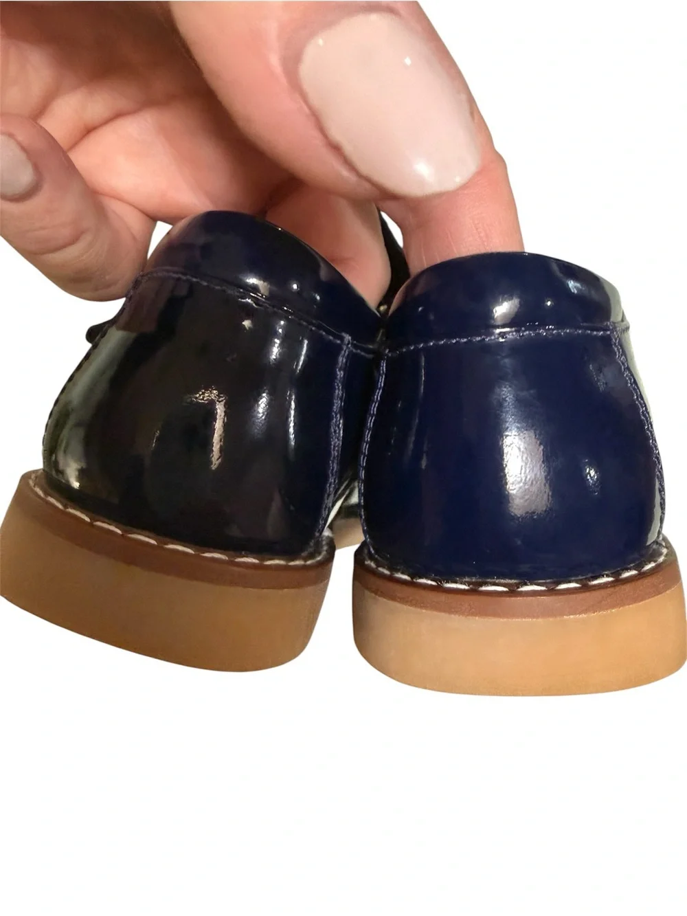 Elephantito Navy Patent Mary Jane in Girl’s US 11.5 EU 28.